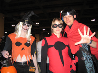Some Young Avengers & a Scarecrow cosplayers who came by my table. These guys were a lot of fun :) 