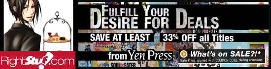 RightStuf Fulfills Your Yen Press Desires