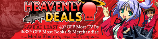 Media Blasters Sale at RightStuf