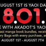 August 1st is Yaoi Day with DMP!