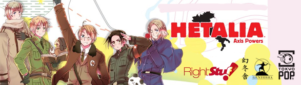 Hetalia (Vol.03) from Tokyopop and RightStuf